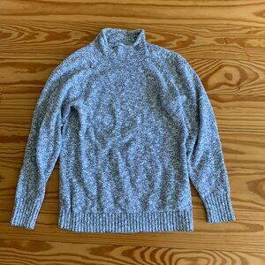 Women's L.L Bean Cotton Ragg Sweater, Funnelneck Pullover